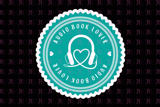 Audiobook Lover Vinyl Sticker – Bookish | Romance Reads