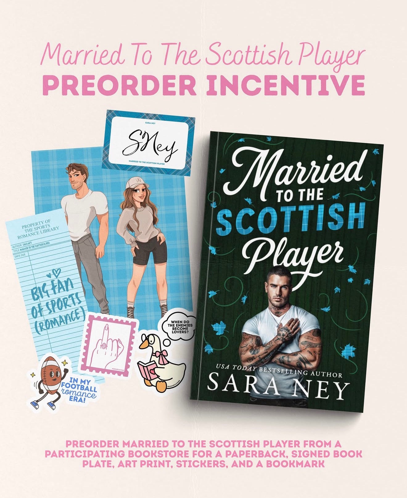 Married to the Scottish Player (Axes & Endzones)