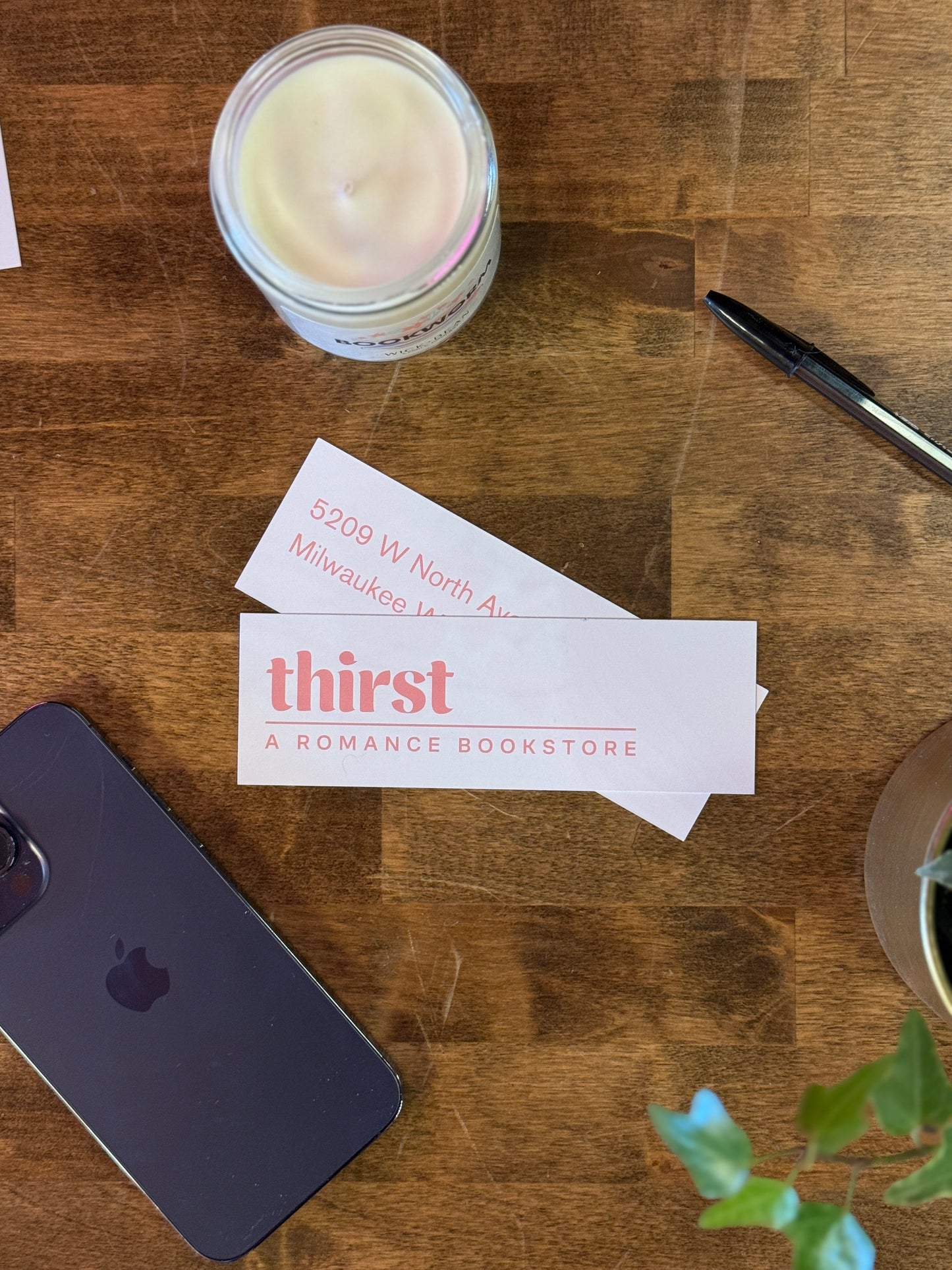 Small Thirst Bookmark