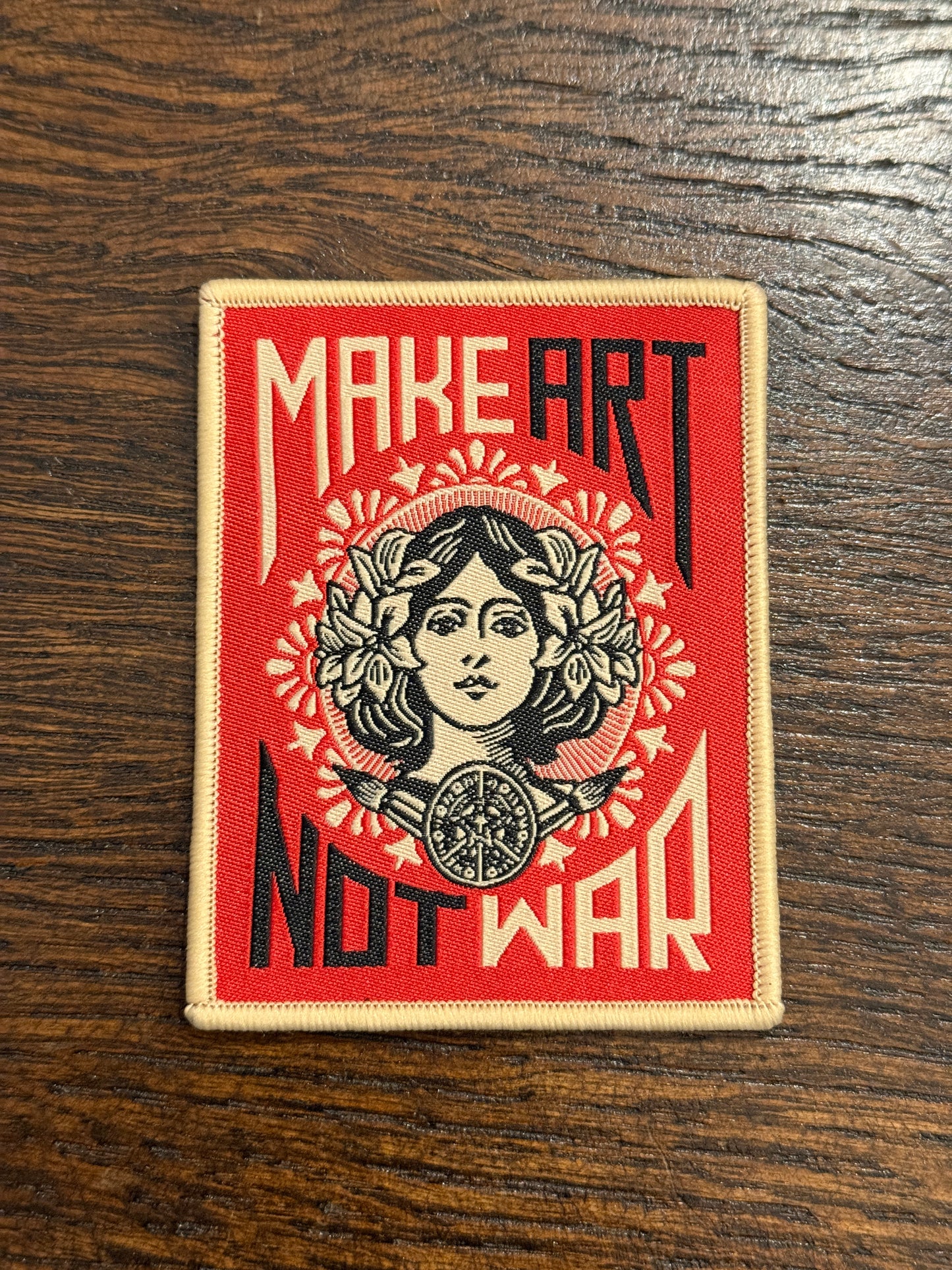 Make Art Not War - Patch