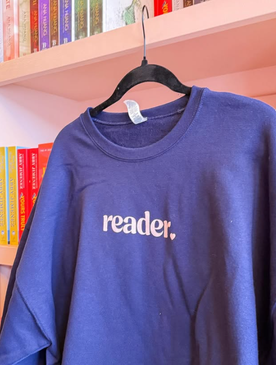 Reader Navy Crewneck
