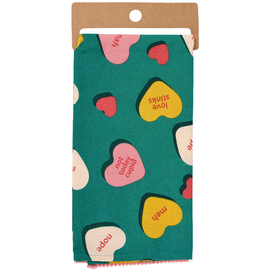 Anti Valentine Kitchen Towel