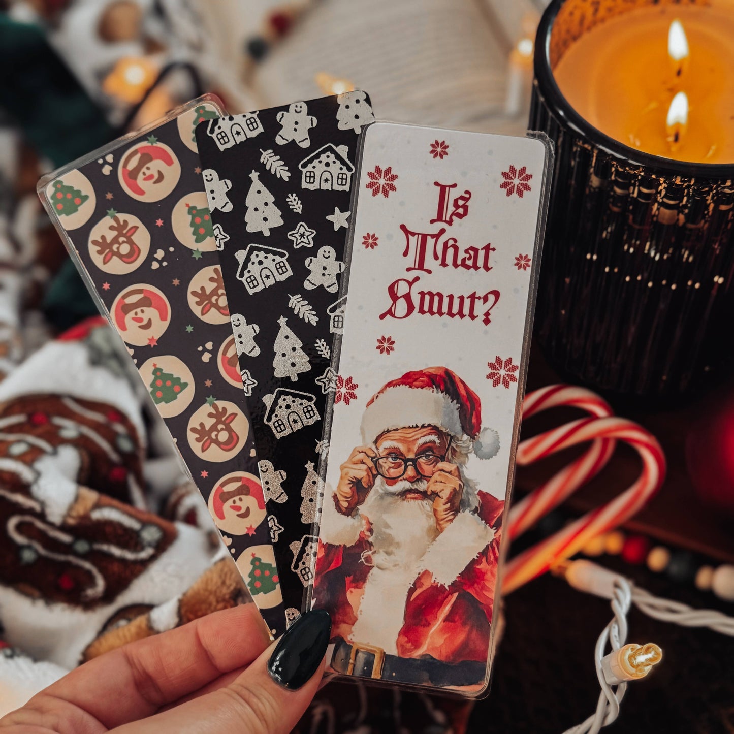 Frosted Pages Foil Bookmark: No Tassel