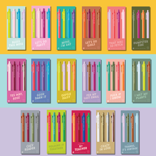Move I'm Gay-Set of 4 Pens