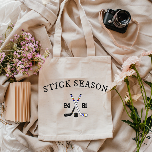 Heated Rivalry Stick Season Tote Bag