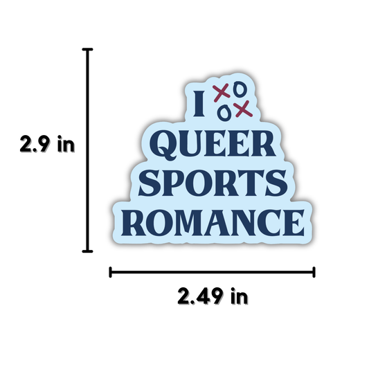 I Love Queer Sports Romance Sticker