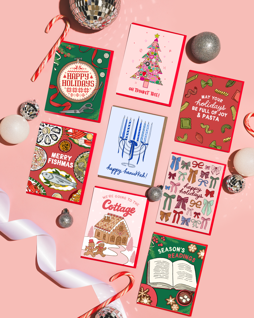 We're Going To The Cottage Gingerbread Holiday Card