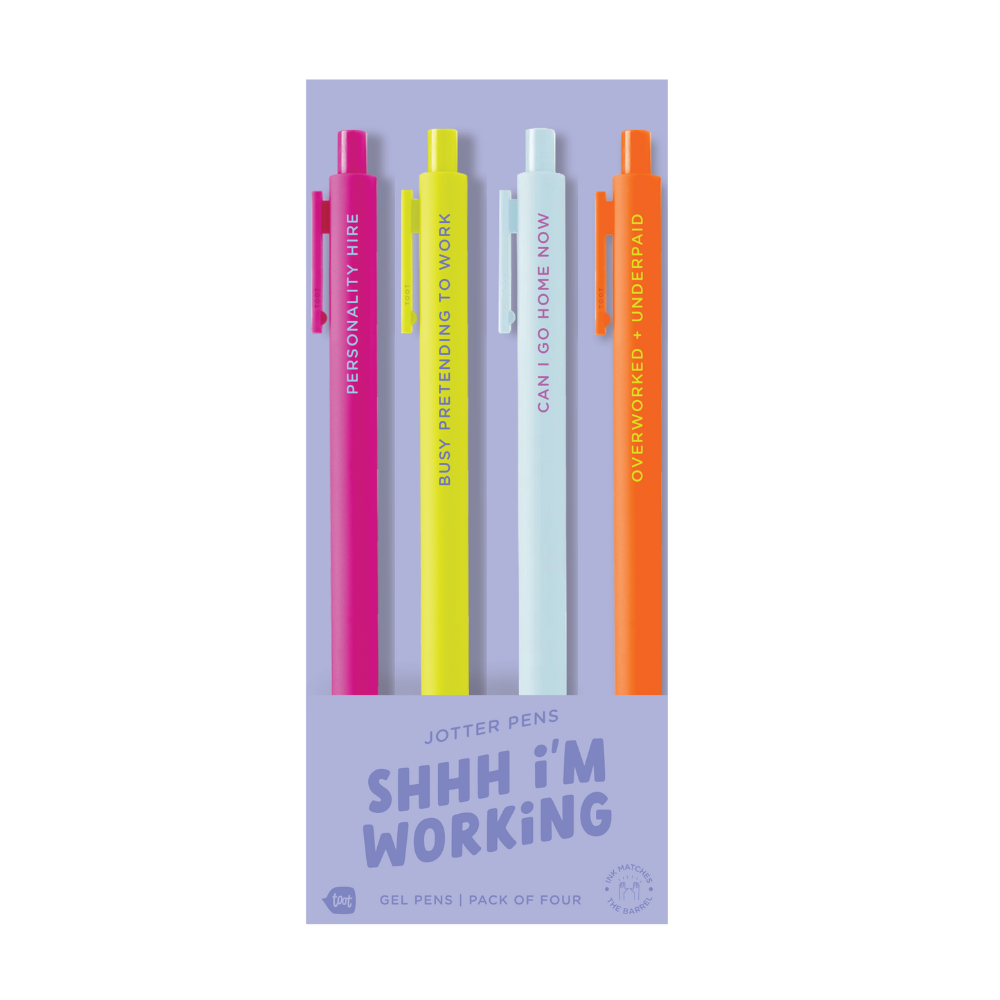 Here For The Plot 4 Pact Pen Seet