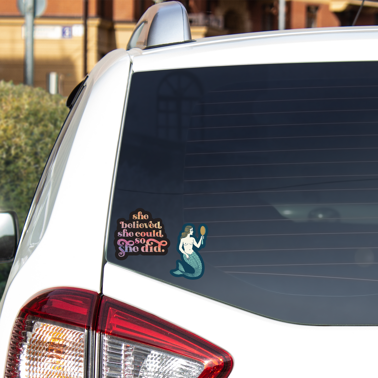Mermaid Siren Tattoo Sailor High Quality Vinyl Sticker