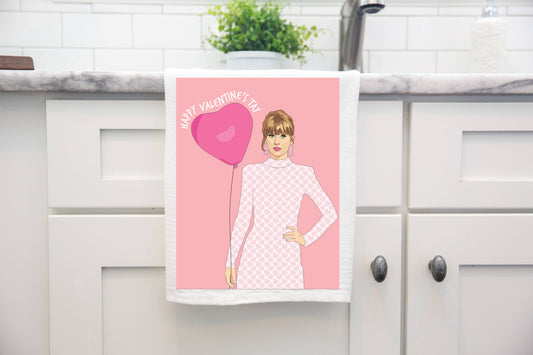 Happy Valentine's Tay Towel