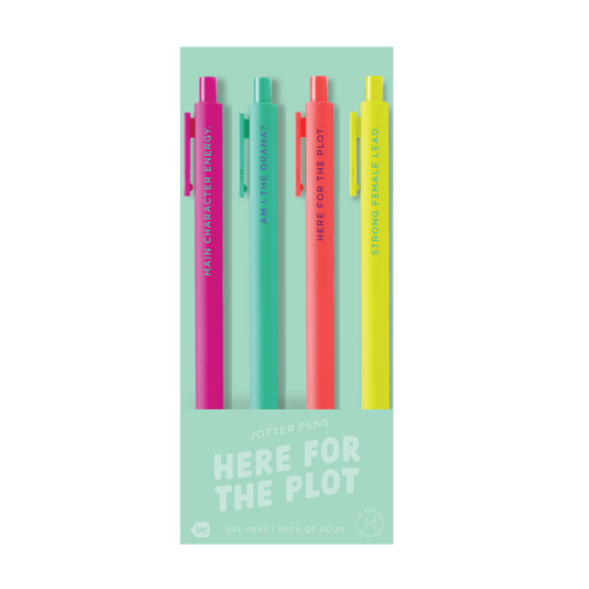 Here For The Plot 4 Pact Pen Seet