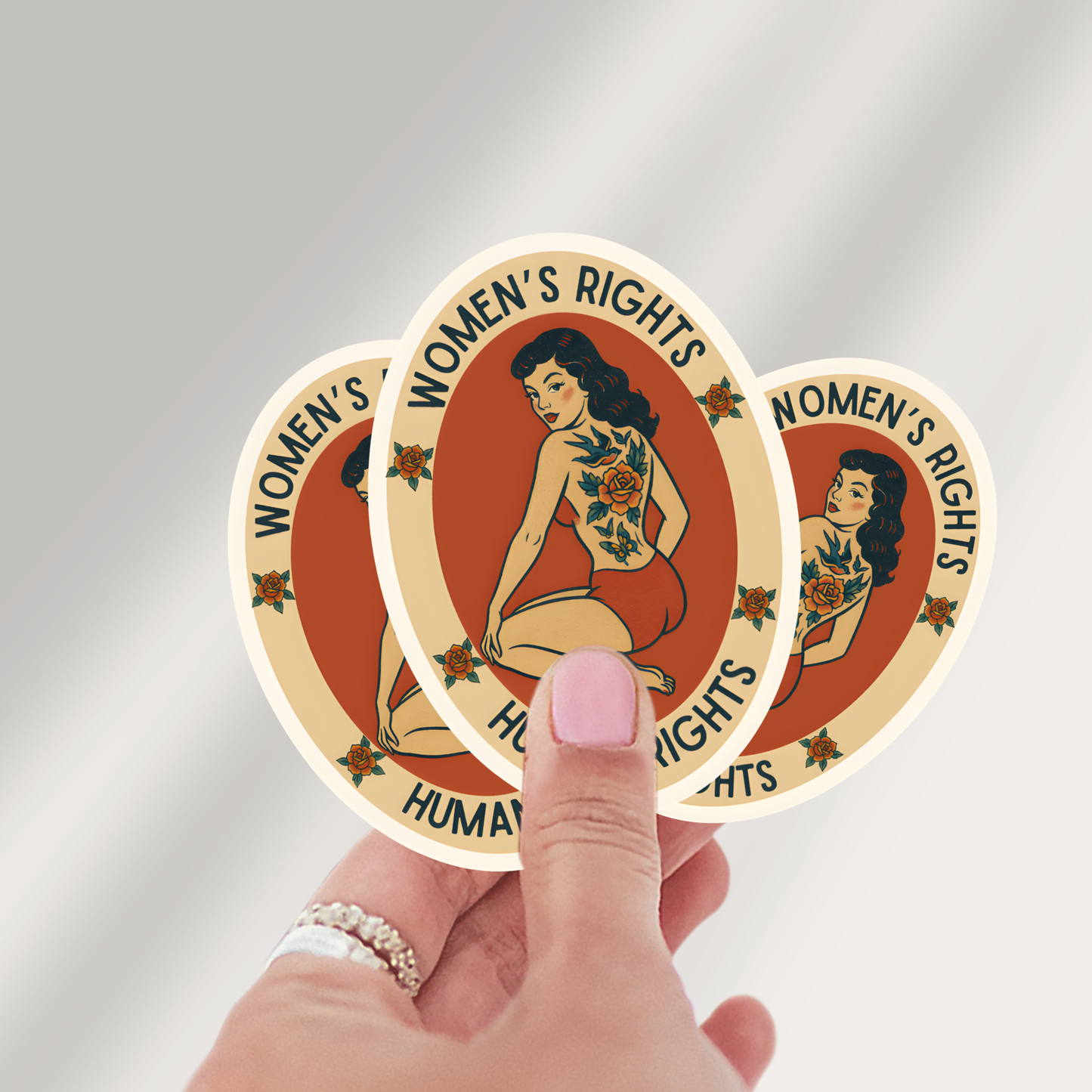Women's Rights, Human Rights Sticker 