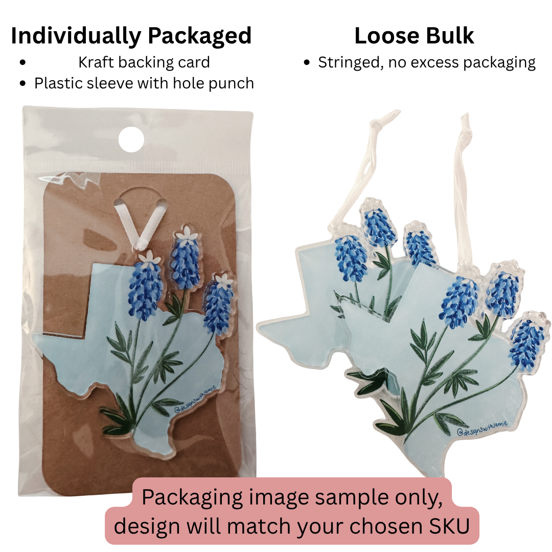 Christmas Cozy Village Snowglobe Ornament: Individually Packaged