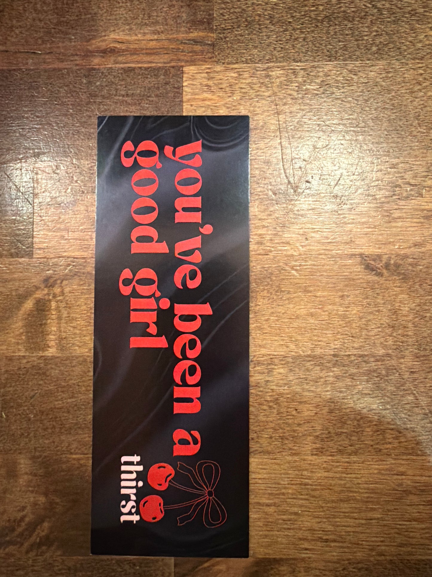 Large Thirst Bookmark