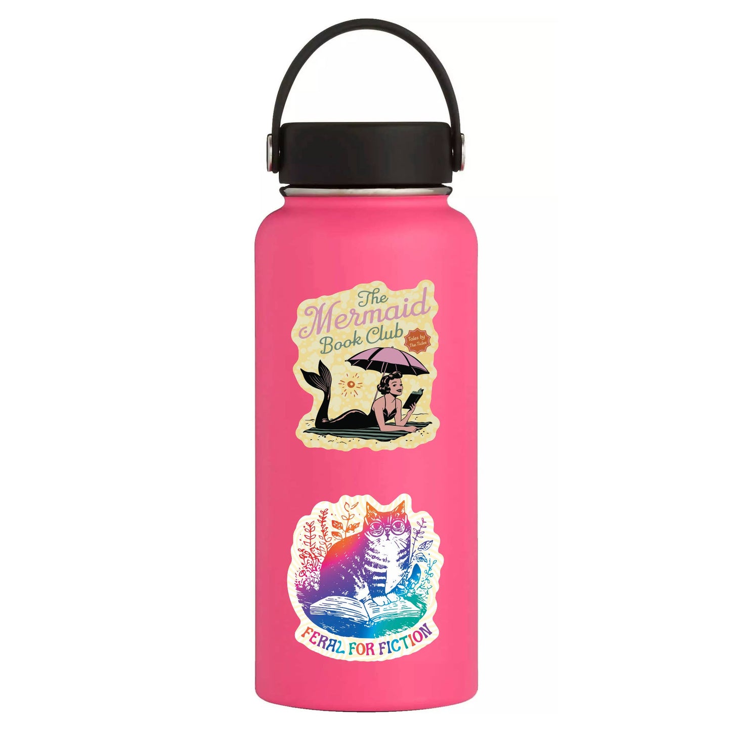Mermaid Book Club Summertime High Quality Vinyl Sticker