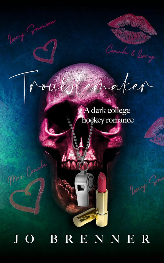 Troublemaker: A dark college hockey romance (Author Signed)