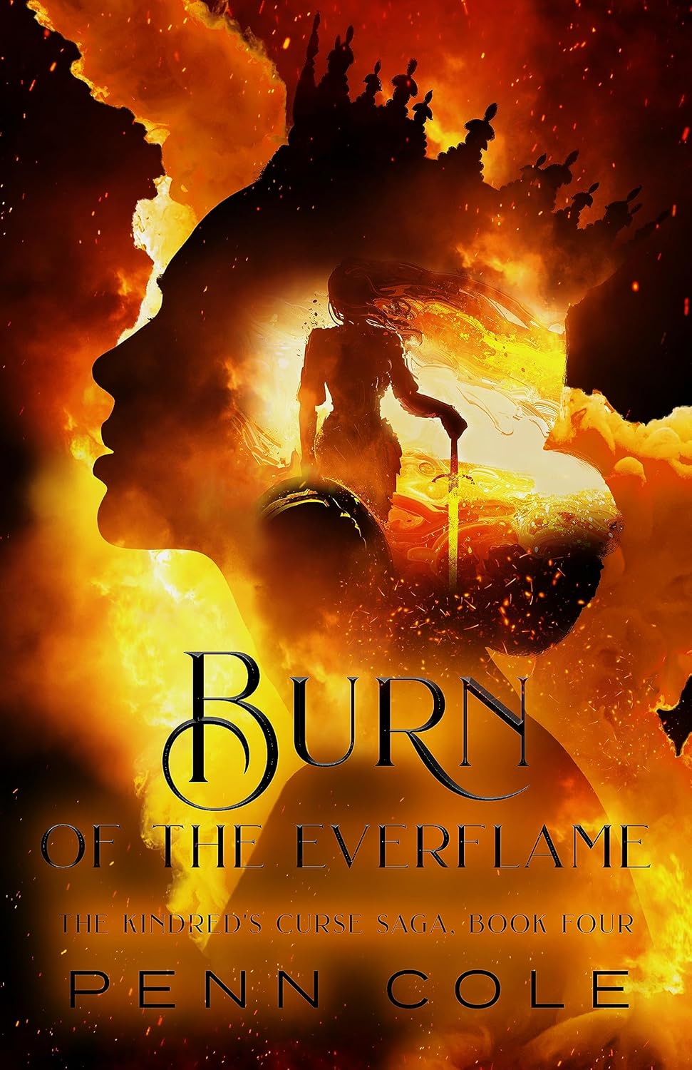 Burn of the Everflame (The Kindred's Curse Saga, Book 4)