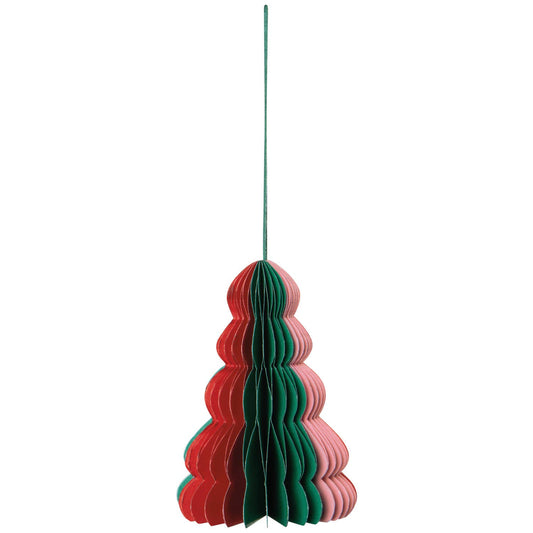 Bubble Tree Honeycomb Paper Christmas Tree Ornament