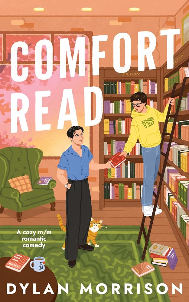 Comfort Read: A cozy m/m bookish romance (Cedar Falls, 1) cover image