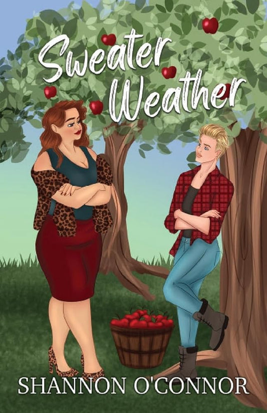 Sweater Weather: An Enemies to Lovers Sapphic Romance (Sapphire Falls Orchard) cover image
