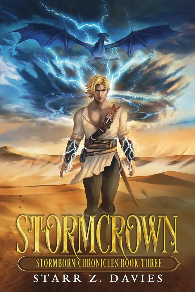 Stormcrown: An Epic Fantasy Romance (Divica Stormborn Chronicles) cover image