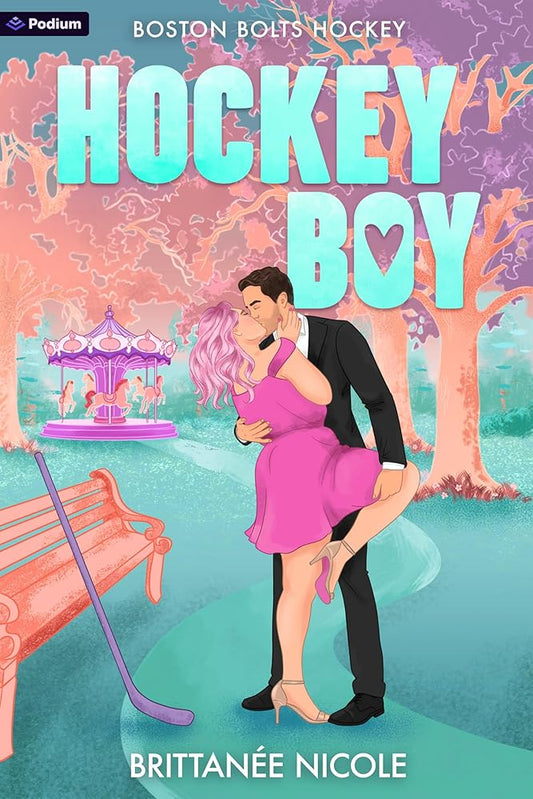 Hockey Boy: A Hockey Romance (Boston Bolts Hockey, 1) cover image