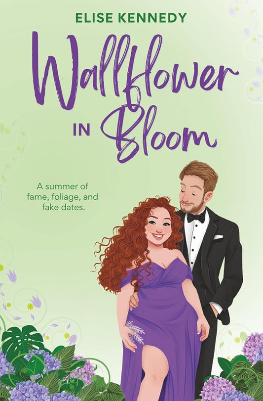 Wallflower in Bloom: A Fake Dating, Forced Proximity, Plus Size Small-Town RomCom (Love in Fairwick Falls) cover image