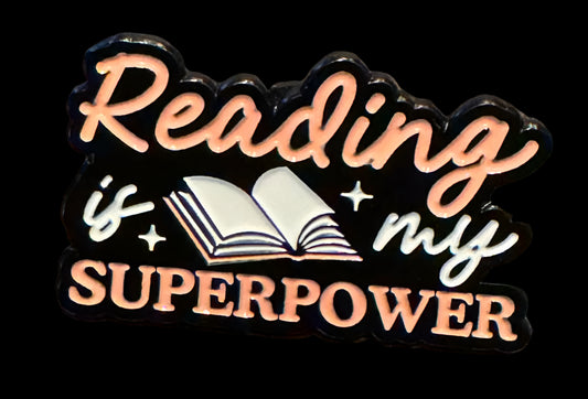 13 - Reading My Superpower - Pin