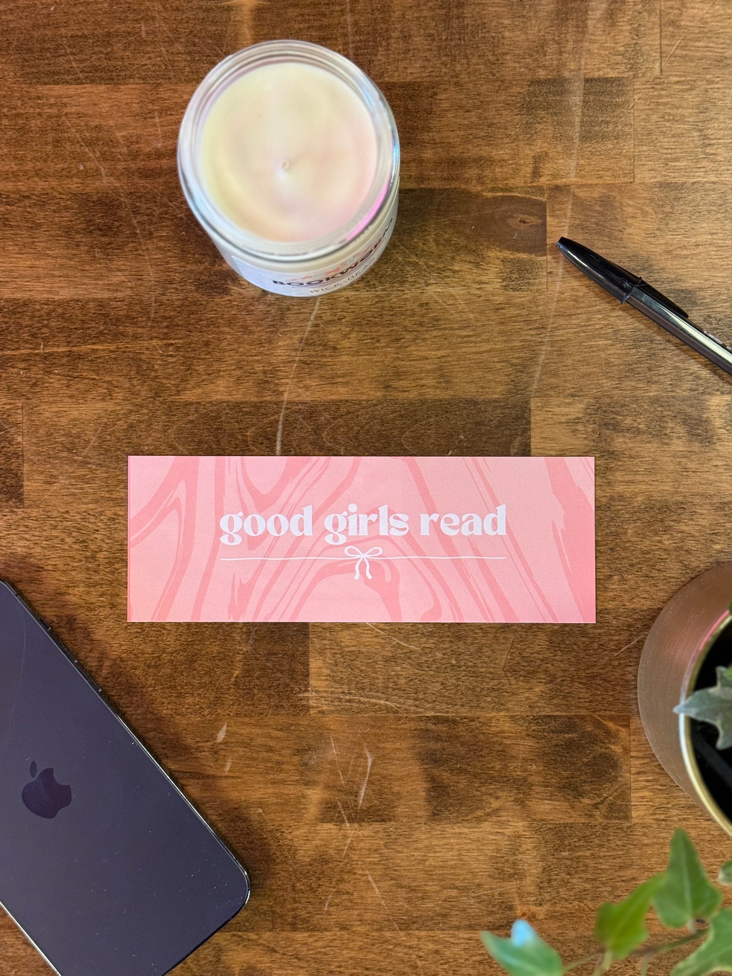 Large Thirst Bookmark