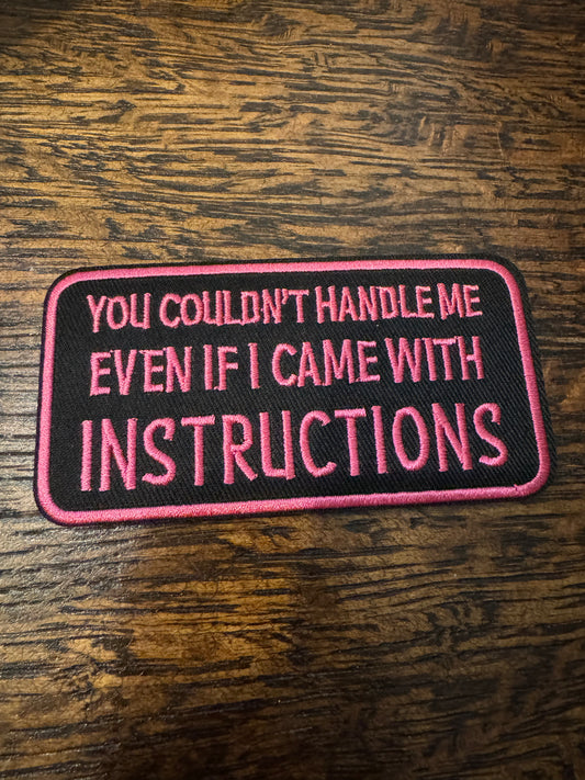 You Couldn't Handle Me - Patch