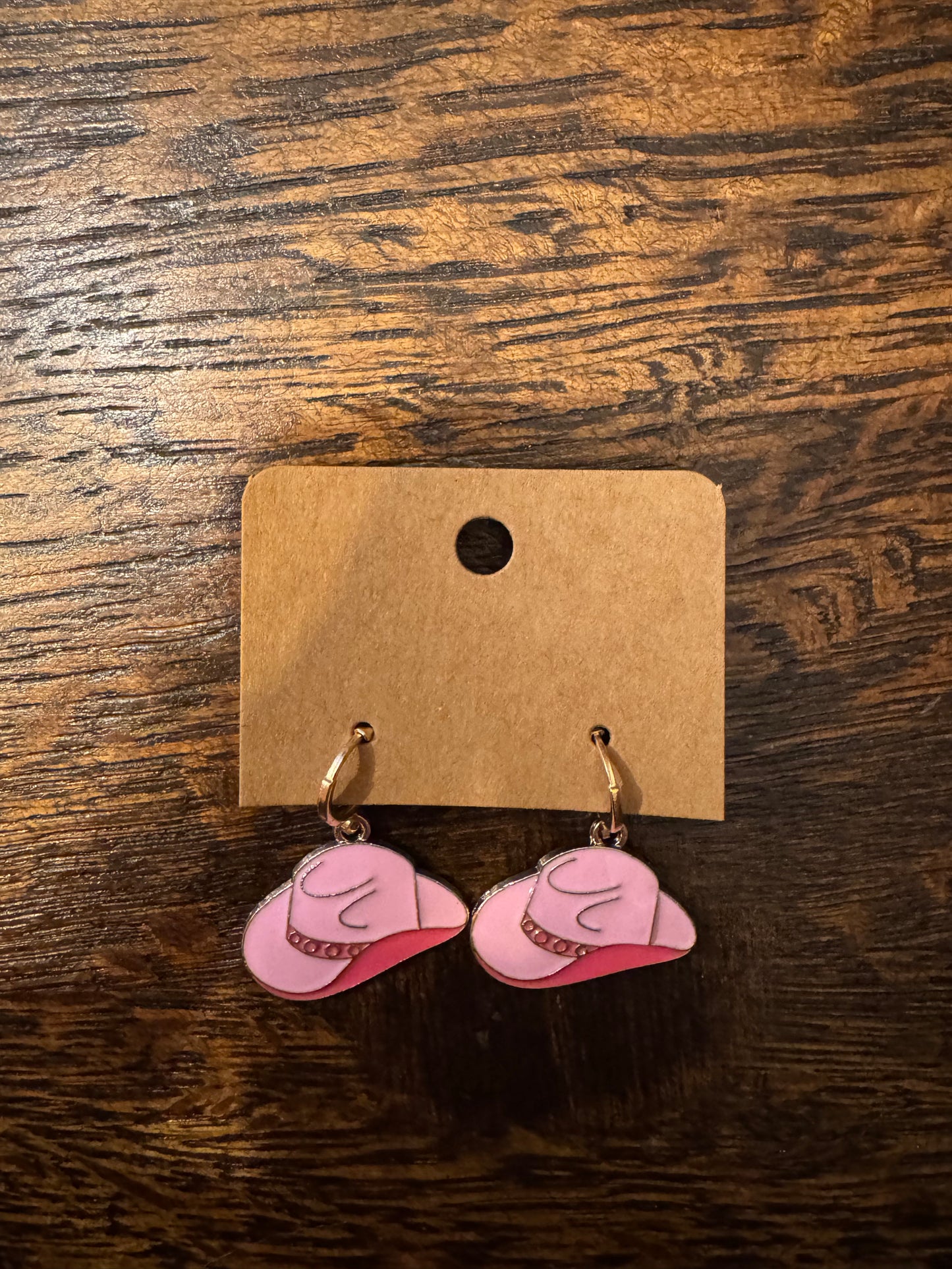 Enamel Cowboy Earrings