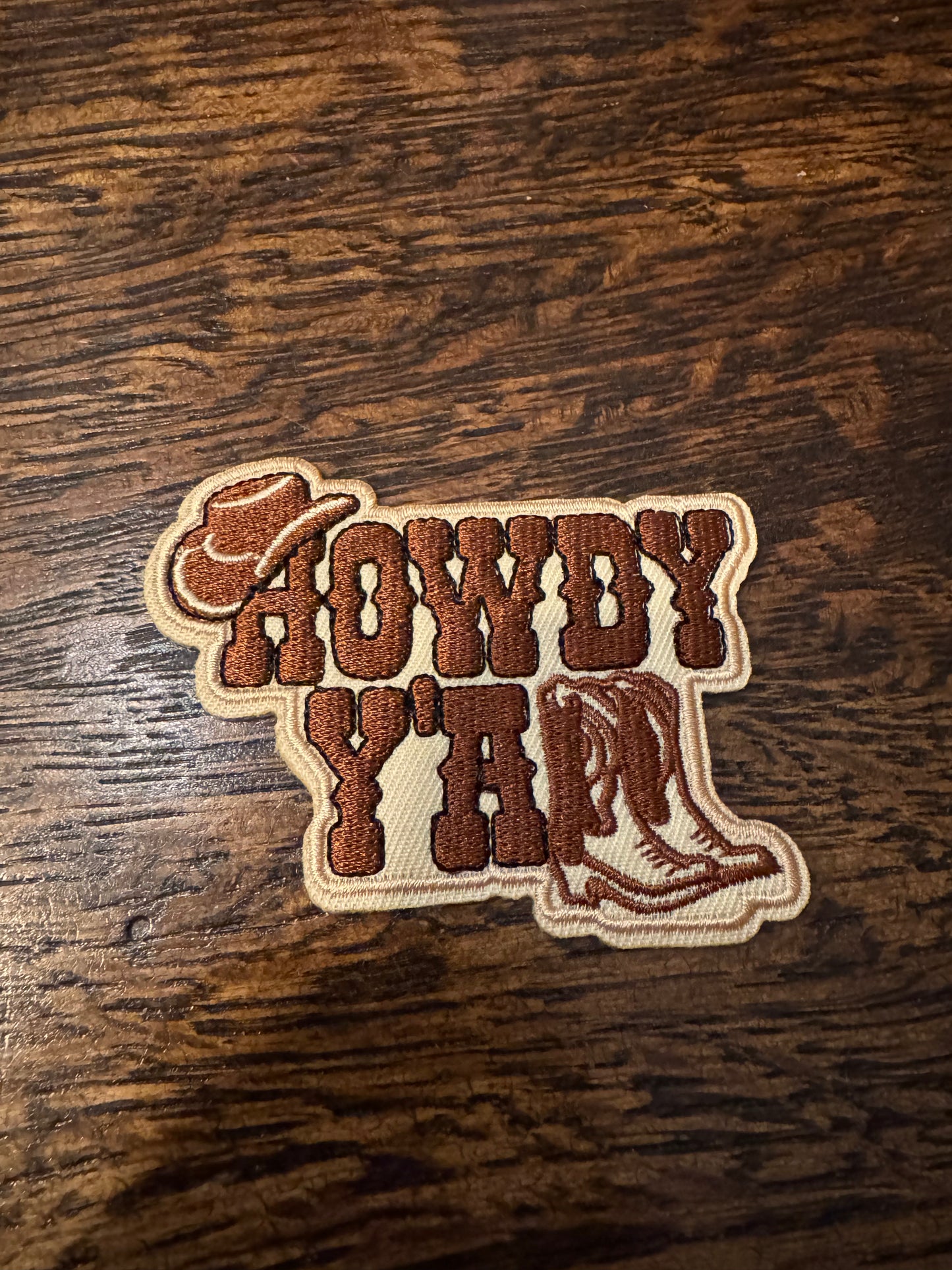 Howdy Y'all - Patch
