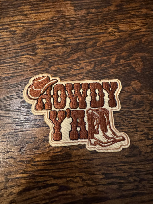 Howdy Y'all - Patch