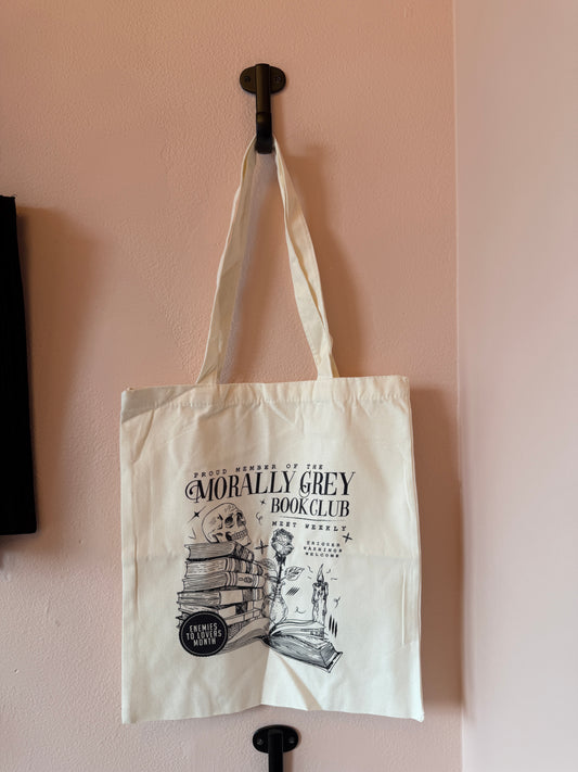 Morally Grey Book Club Tote