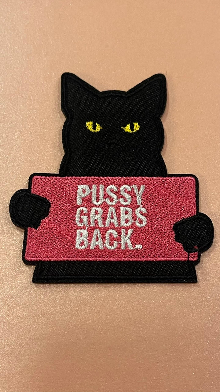 Pussy Grabs Back Patch