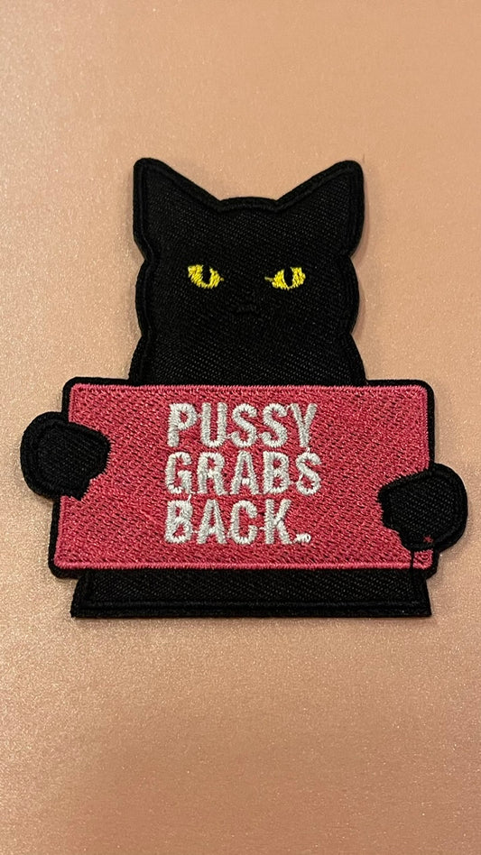 Pussy Grabs Back Patch