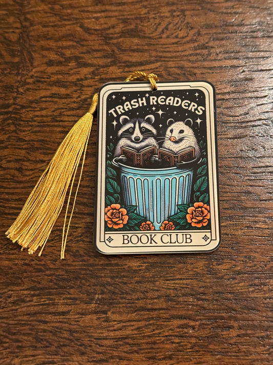 Trash Readers - Acrylic Bookmark