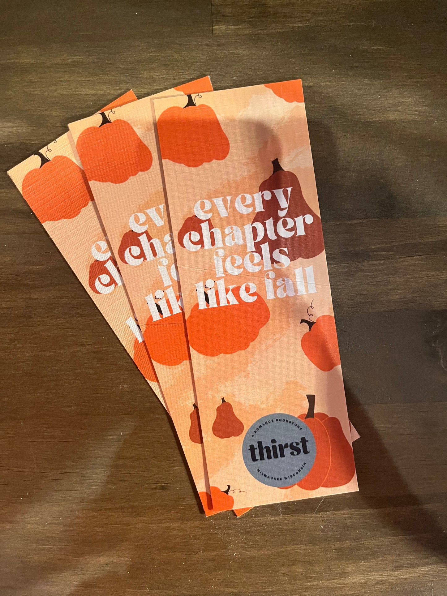 Large Thirst Bookmark