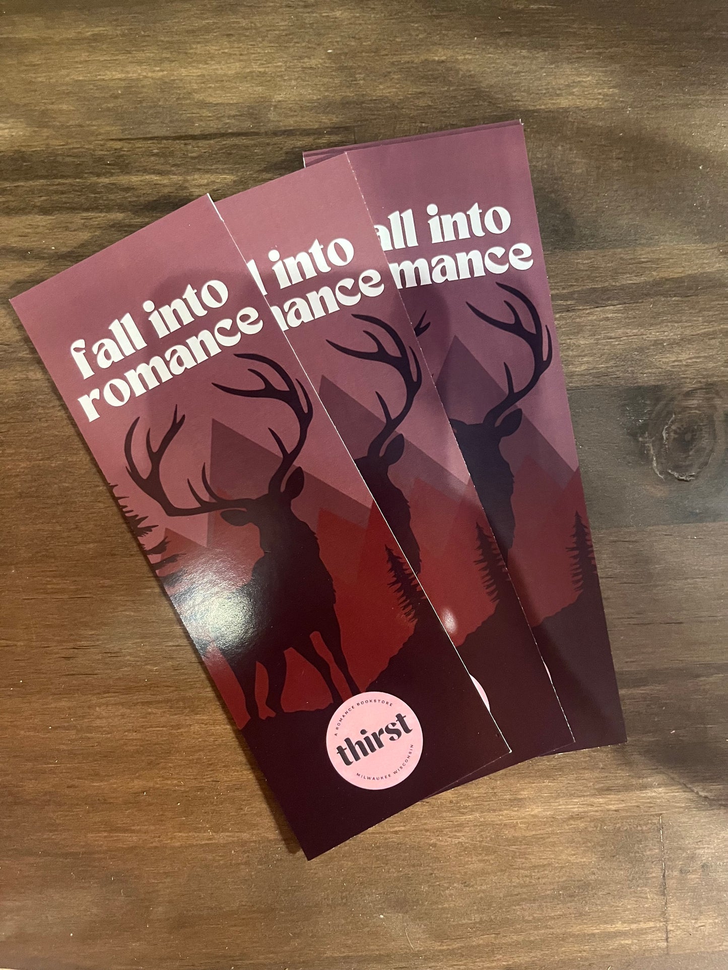 Large Thirst Bookmark