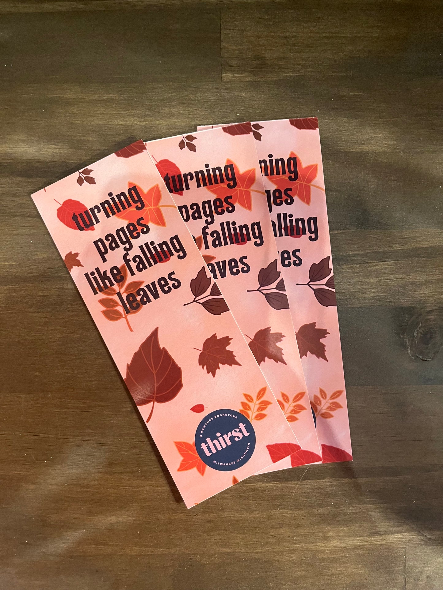 Large Thirst Bookmark