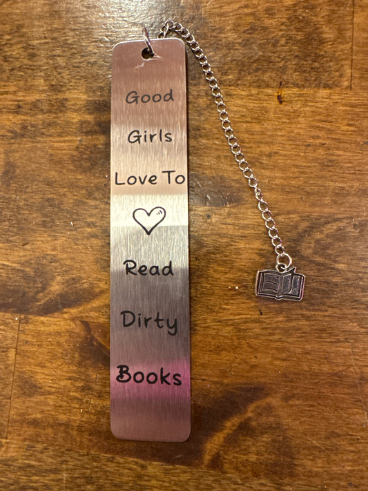 Good Girls Love To Read - Metal Bookmark