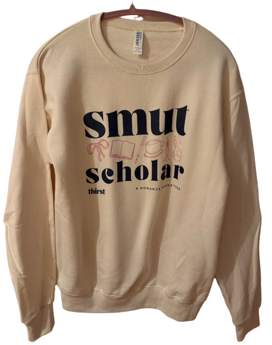 Smut Scholar - Cream Sweatshirt