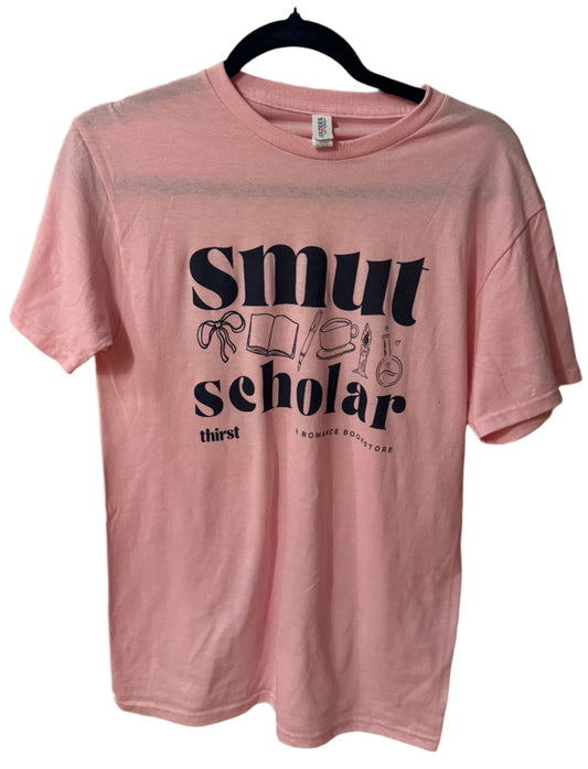Smut Scholar - Pink T-Shirt