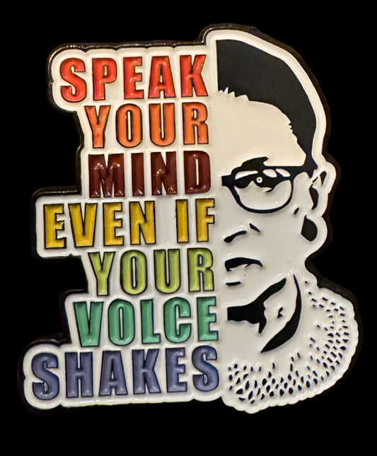 31 - Speak Your Mind - Pin