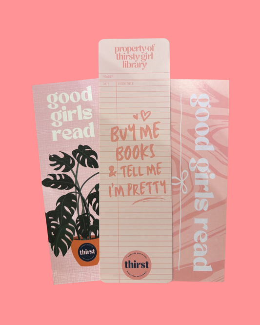 Large Thirst Bookmark