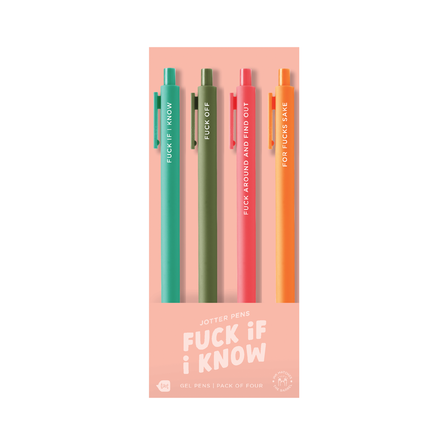 Here For The Plot 4 Pact Pen Seet