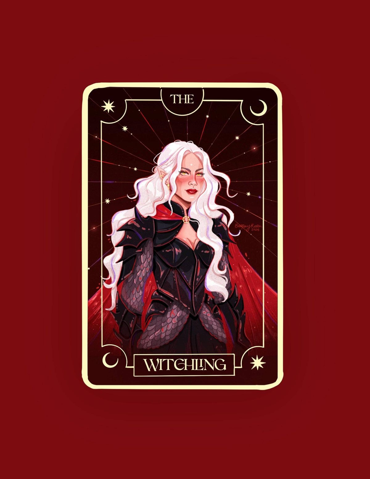 The Witchling Tarot Card Sticker