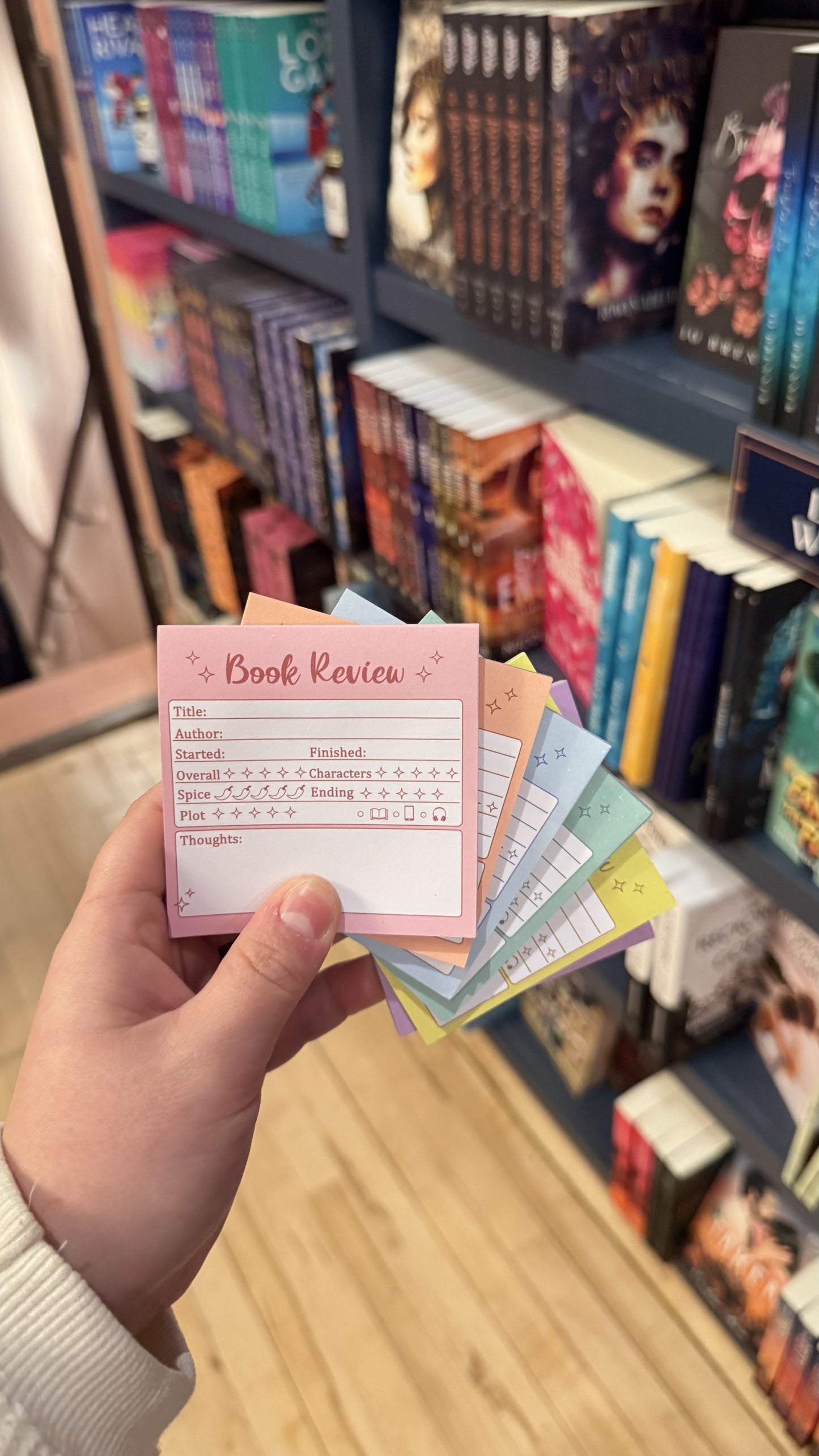 Book Review Sticky Notes