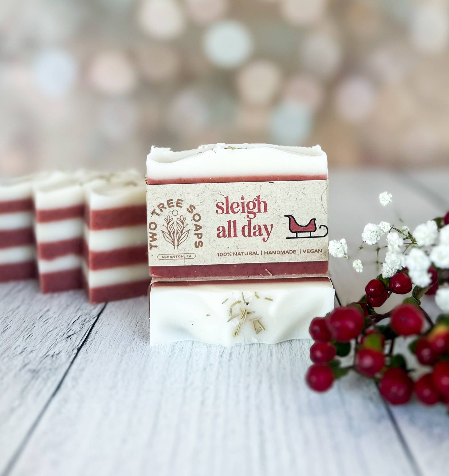 Sleigh All Day - Natural Handmade Bar Soap