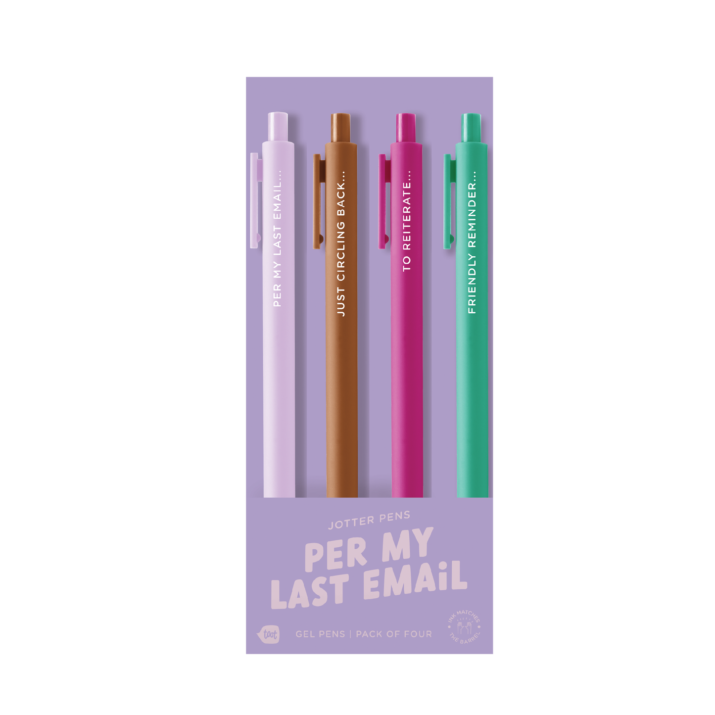 Move I'm Gay-Set of 4 Pens
